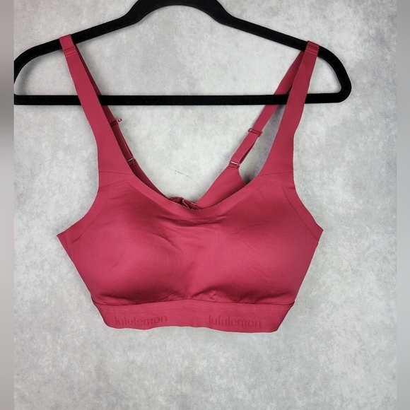 Women's Lululemon Dark pink/Red Bra Size 34B - Picture 1 of 7
